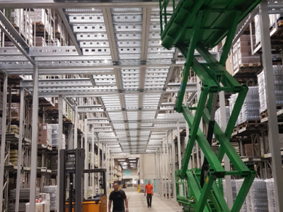 Two-storey warehouse - mezzanine in Norway 16